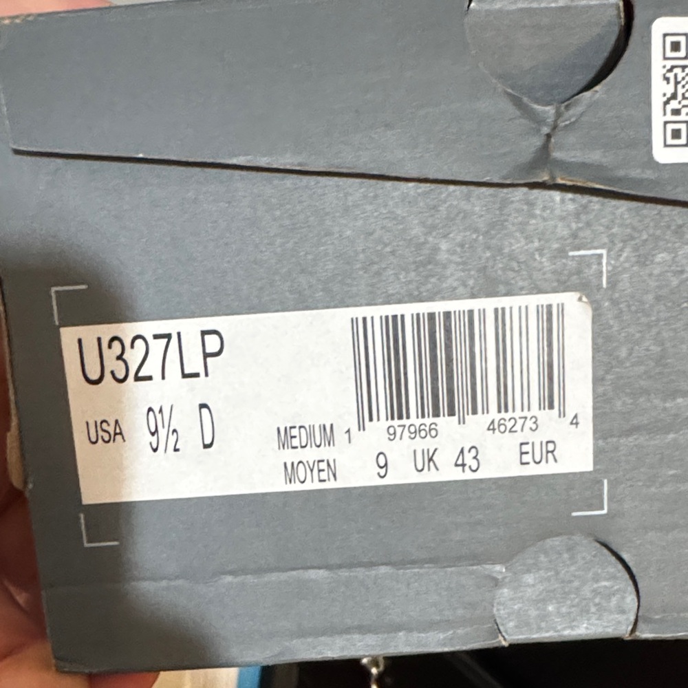 New Balance 327 White Leather - Size 9.5 Men and 11 Women Unisex - Picture 7 of 7